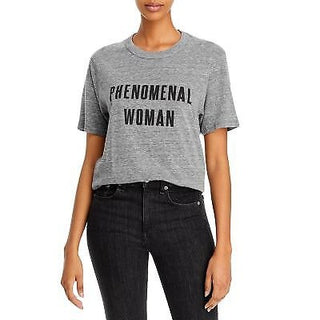 Phenomenal Woman//Phenomenal Woman Tee Basic//Color: Dark Gray//Size: XS