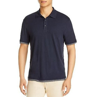 Vince//Dbl Layer S/S Polo// Color: Green// Size: XXL